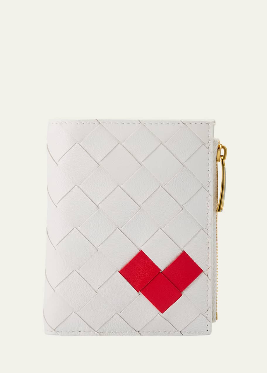 Bottega Veneta Small Heart Bifold Leather Wallet - Bergdorf