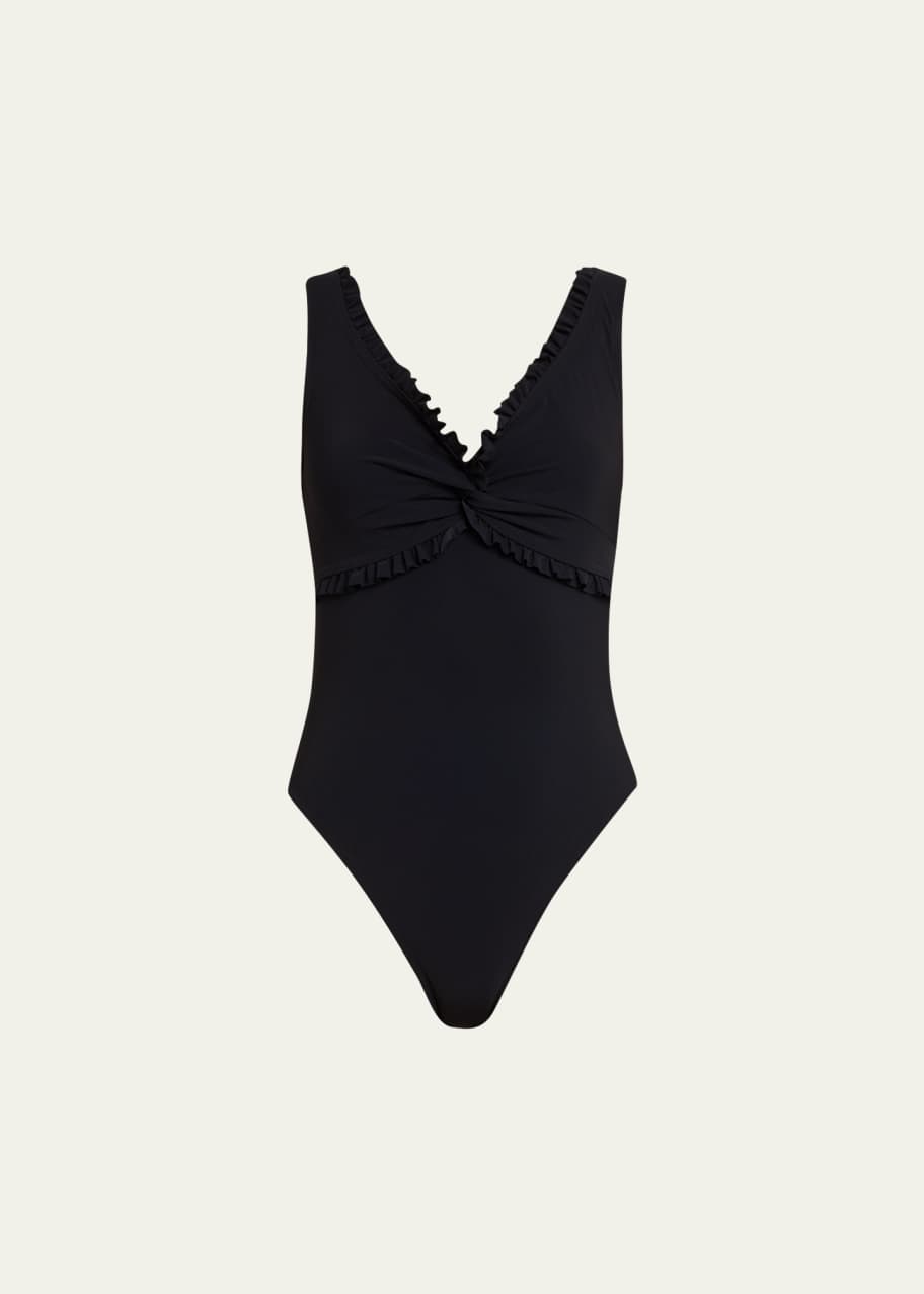Karla Colletto 水着 V Neck Silent Underwire One Piece Karla Colletto V-Neck Silent Underwire One Piece