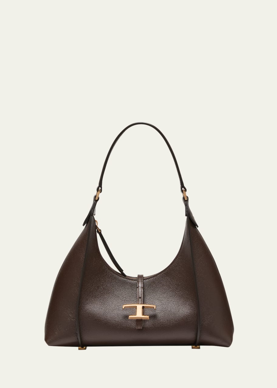 Image 1 of 1: Amanda Leather Hobo Bag
