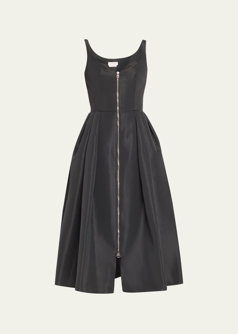 Alexander mcqueen zipper dress cheap