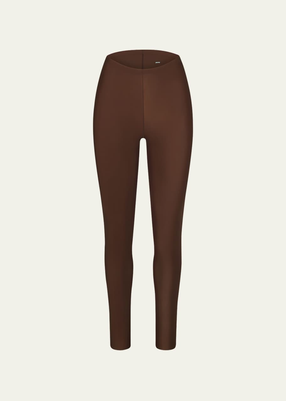 Image 1 of 1: SKIMS Foundations High-Rise Cropped Leggings