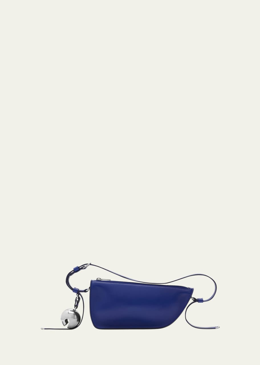 Image 1 of 1: Shield Sling Bell Leather Shoulder Bag