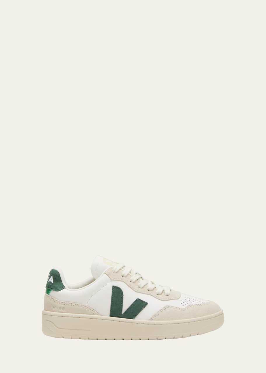 Image 1 of 1: V-90 Bicolor Low-Top Sneakers