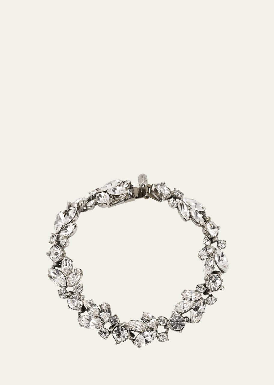 Image 1 of 1: Silver Crystal Bracelet