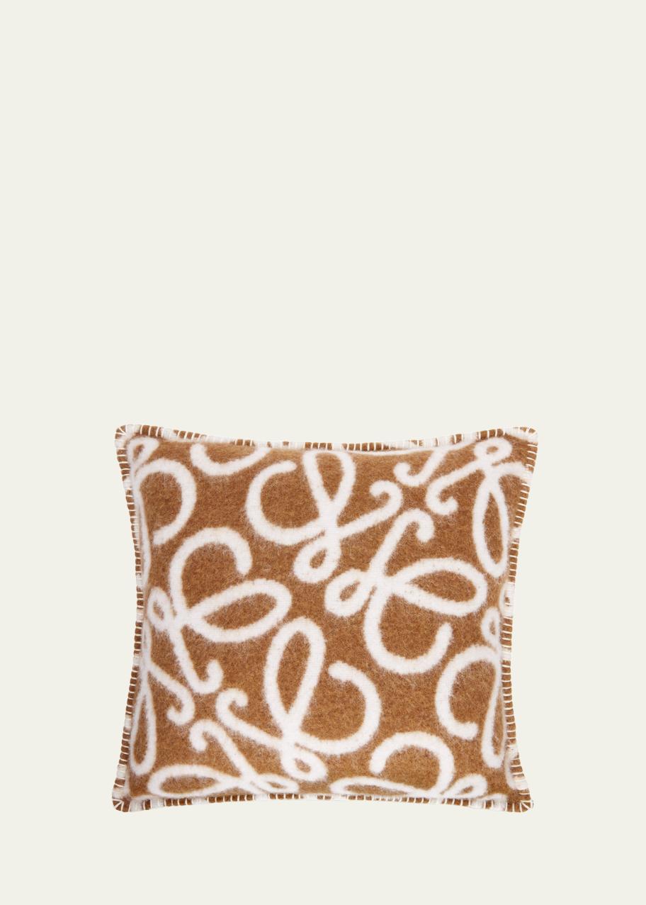 LOEWE Anagram Wool-Blend Cushion, 19.5