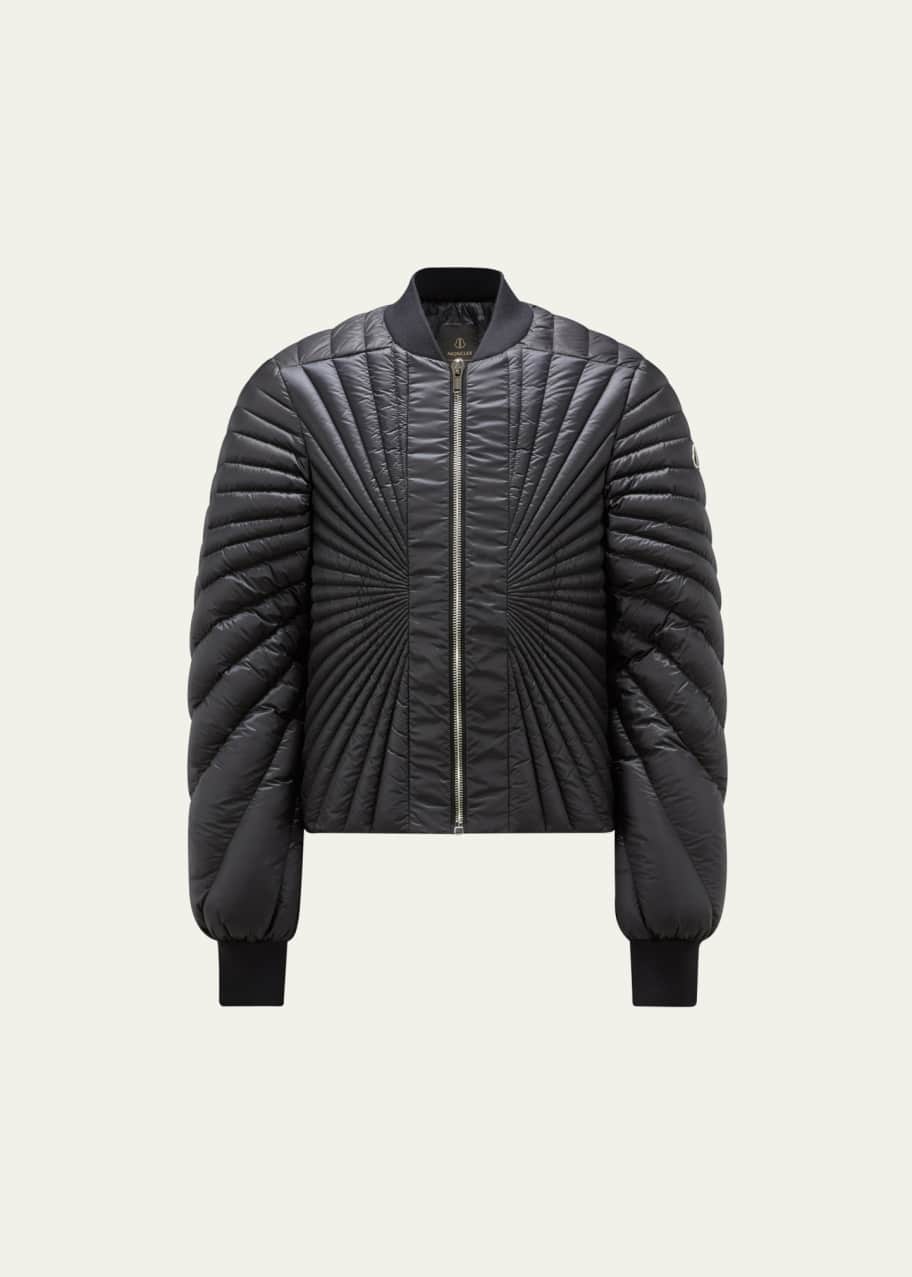 Moncler Rick Owens x Moncler Men s Radiance Padded Stitch Bomber