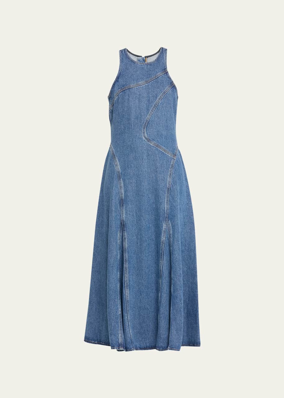 RE/DONE Racer Tank Midi Dress - Bergdorf Goodman