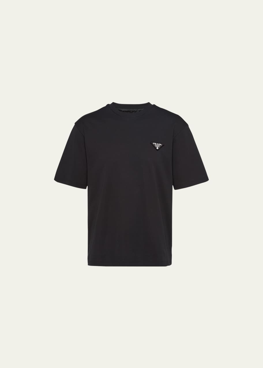 Image 1 of 1: Men's Jersey Logo T-Shirt