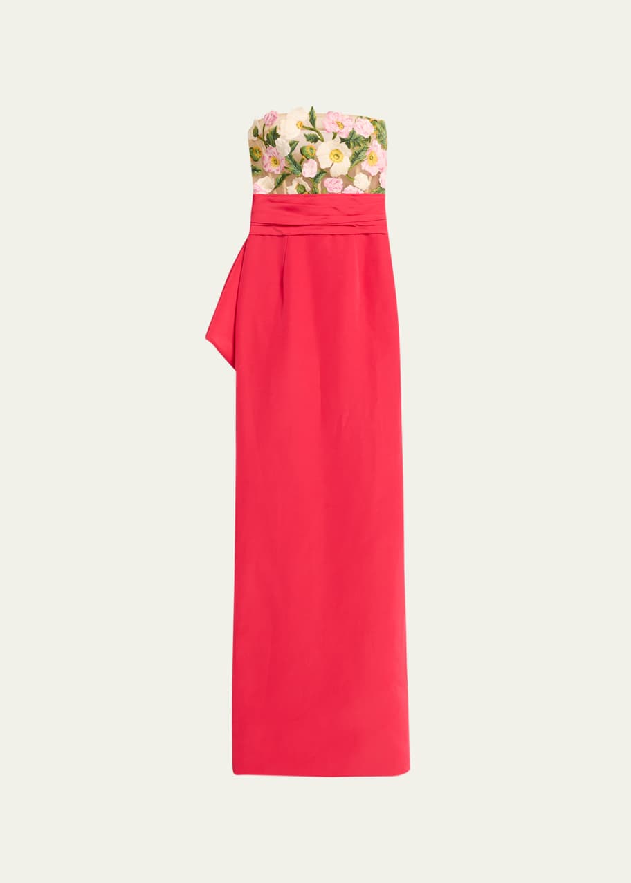 strapless open back dress New Men's Red Velvet Fashion Shoes – Formalwear Outlet main image 1