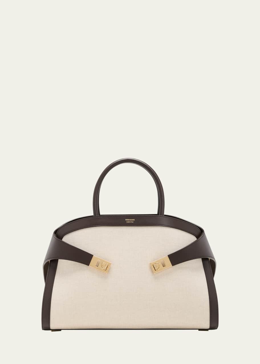 Image 1 of 1: Hug Colorblock Top Handle Bag