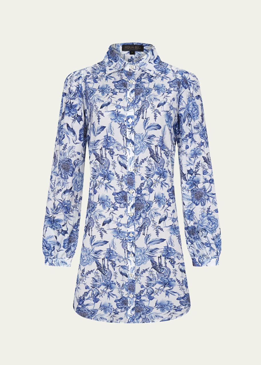 Image 1 of 1: Azalea Odilia Beach Shirt
