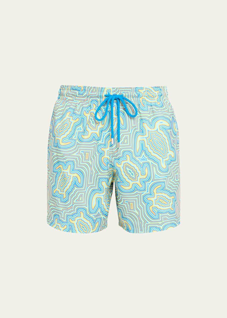 Image 1 of 1: Men's Tortues Hypnotiques Swim Trunks