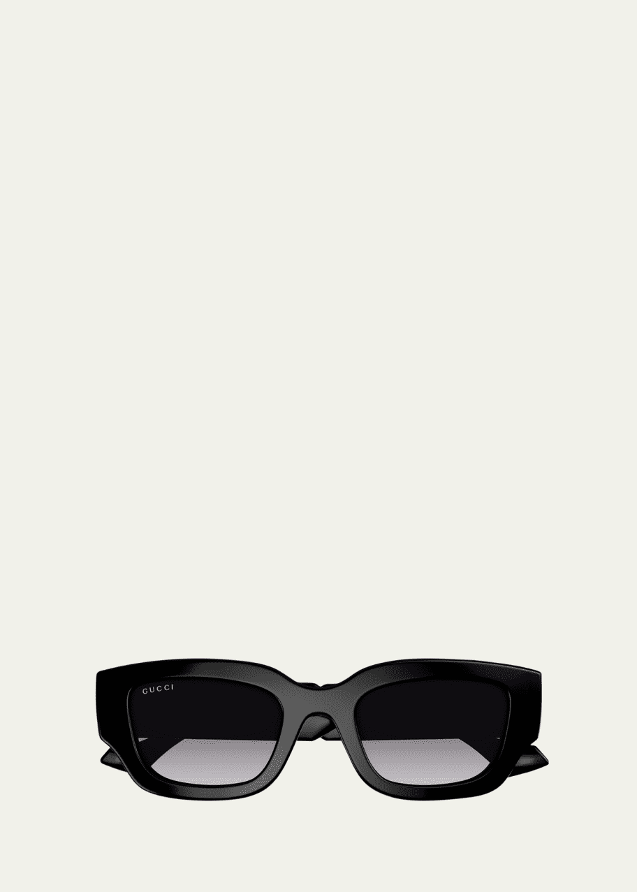 【美品】GUCCI sunglasses レクタングル　ブラック　 ロゴ ケース Sunglasses Gucci Gg logo GG1714S 002 54-19 Tortoise in stock
