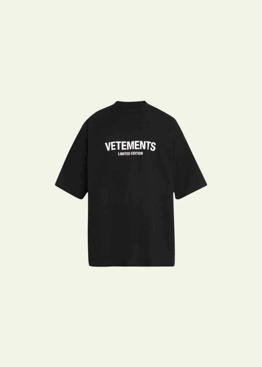 Vetements Men's Boxy Jersey Limited Edition T-Shirt - Bergdorf Goodman