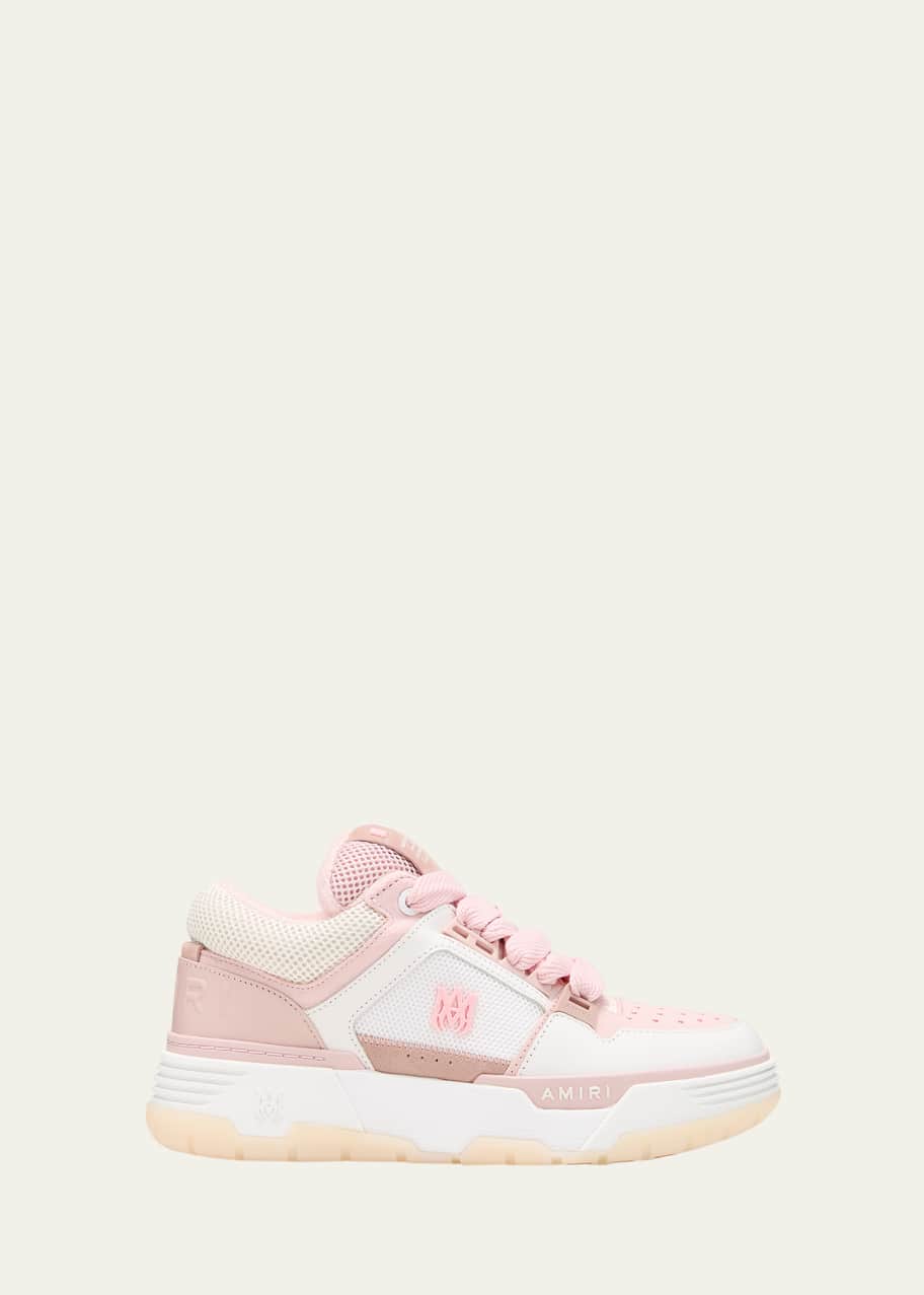 Image 1 of 1: MA-1 Leather Mesh Sneakers