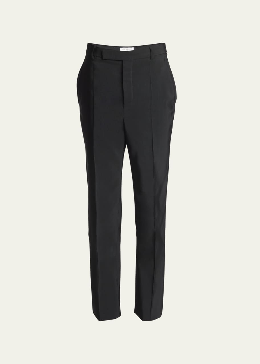 Image 1 of 1: Men's Tailored Slim Pintuck Pants