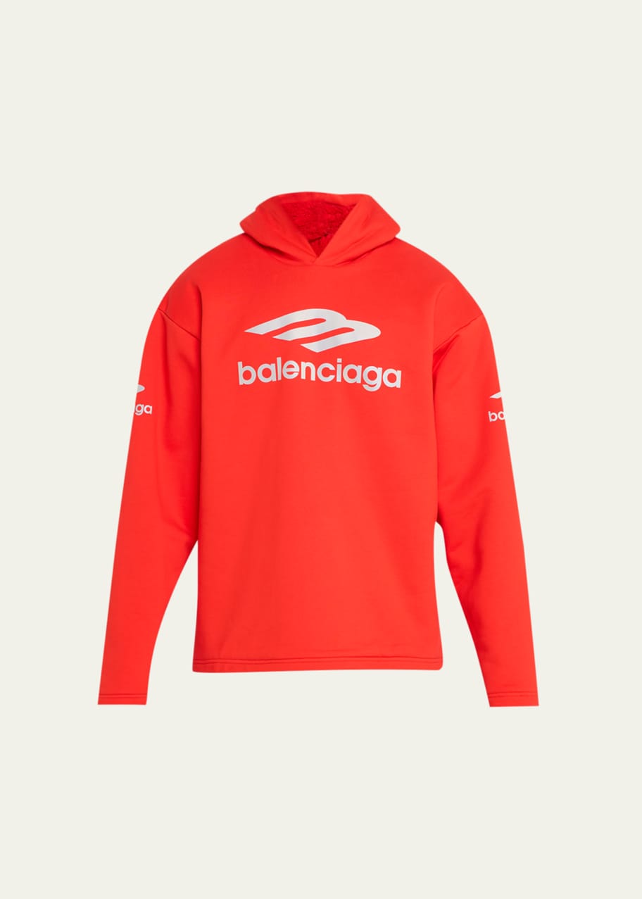 Balenciaga Men's 3B Sports Icon Water-Repellent Ski Hoodie