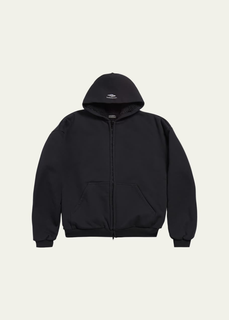 Balenciaga Men's Terry Tech Ski Jacket - Bergdorf Goodman