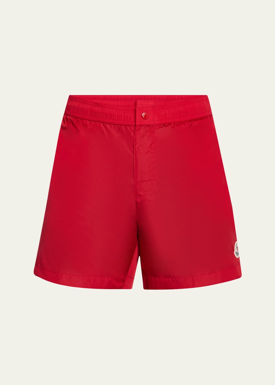 Image 1 of 1: Men's Classic Side-Stripe Swim Shorts