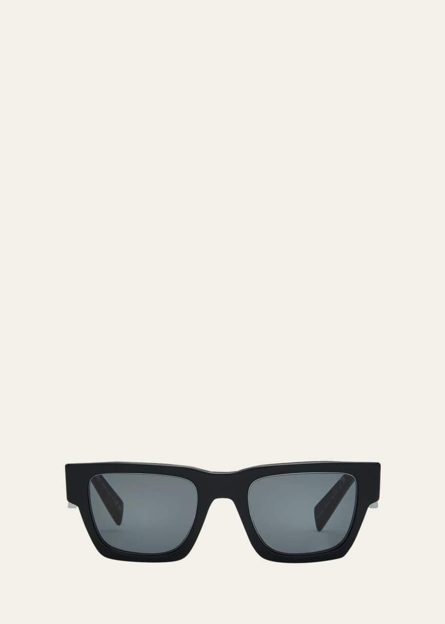 Image 1 of 1: Men's Acetate Square Sunglasses