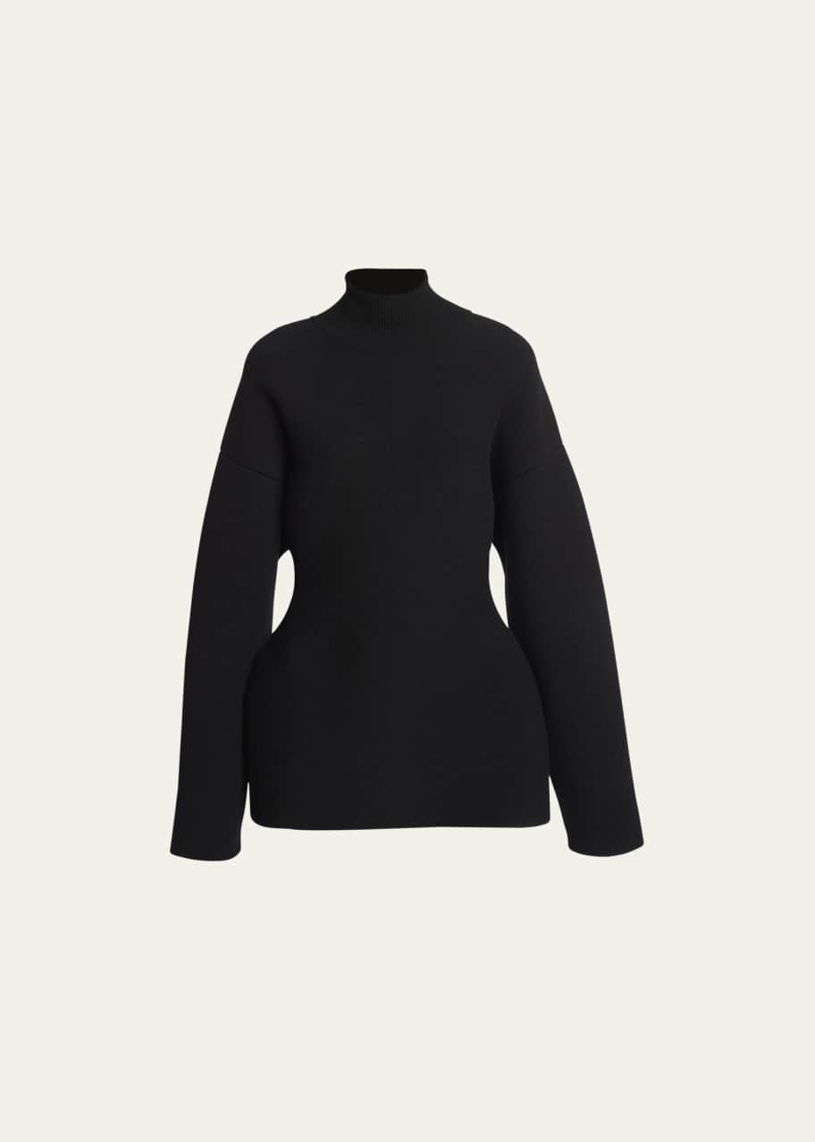Image 1 of 1: Hourglass Turtleneck Sweater