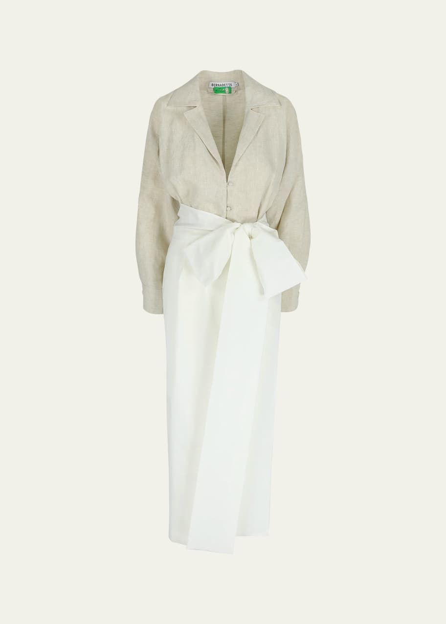 Claira Contrast Dress