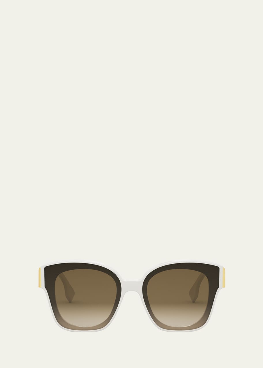 Image 1 of 1: Fendi First Acetate Cat-Eye Sunglasses