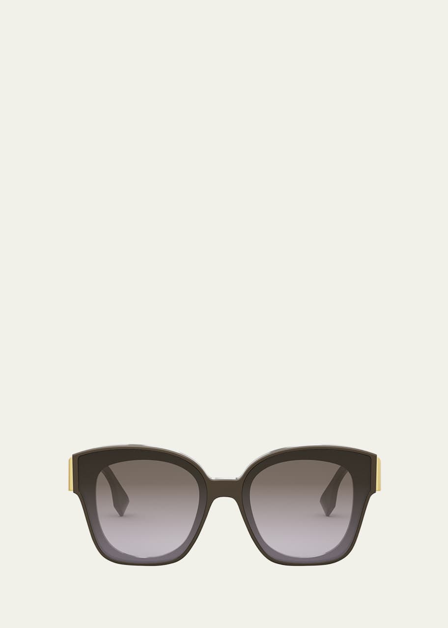 Image 1 of 1: Fendi First Acetate Cat-Eye Sunglasses