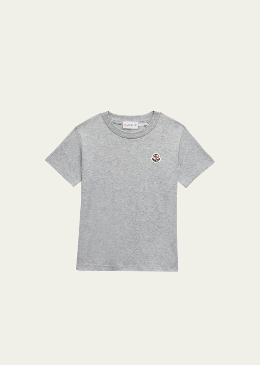 Image 1 of 1: Boy's Short-Sleeve Logo T-Shirt, Size 4-6
