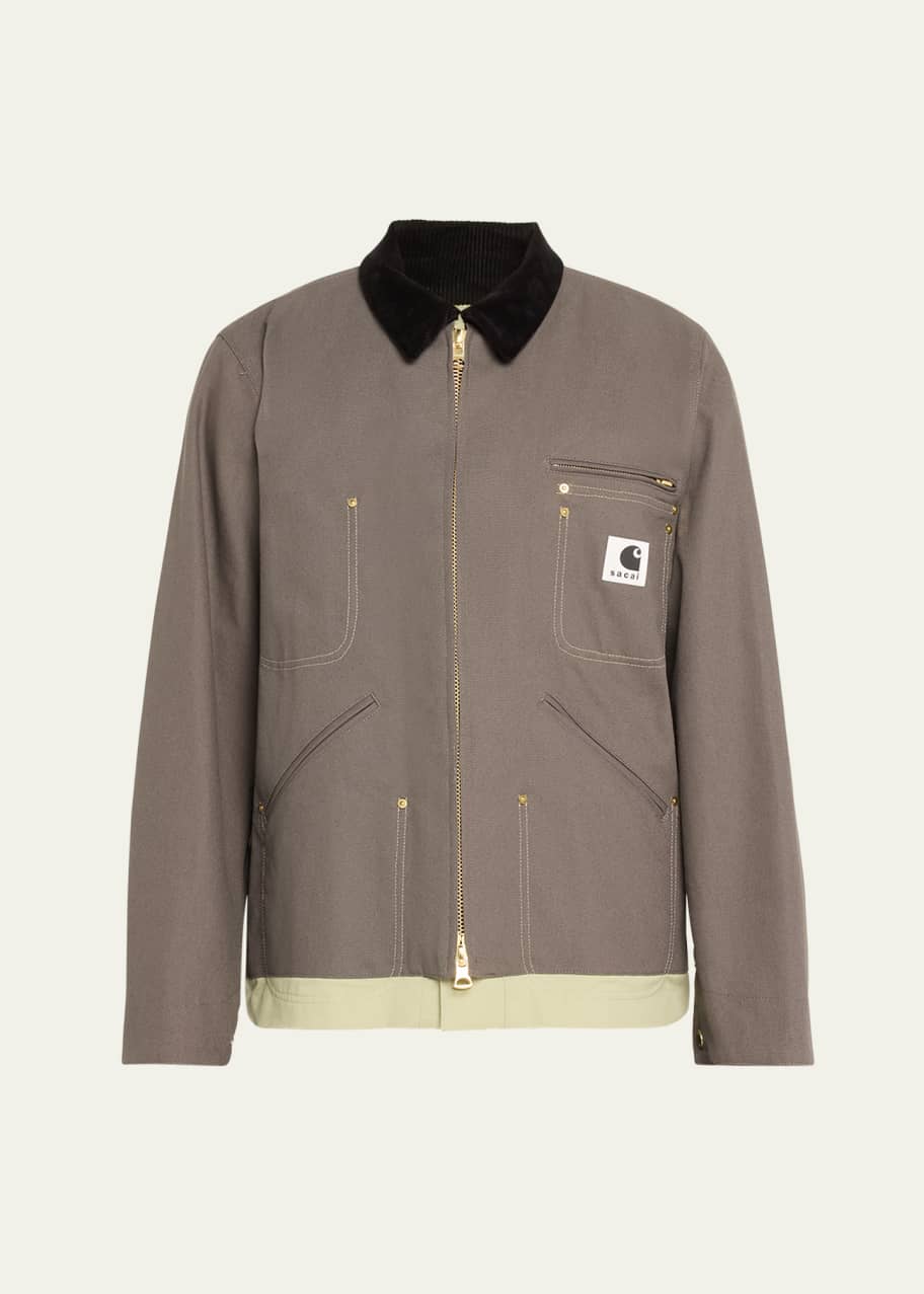 SACAI x Carhartt WIP Men's Reversible Michigan Jacket SACAI x Carhartt WIP Men's Reversible Michigan Jacket