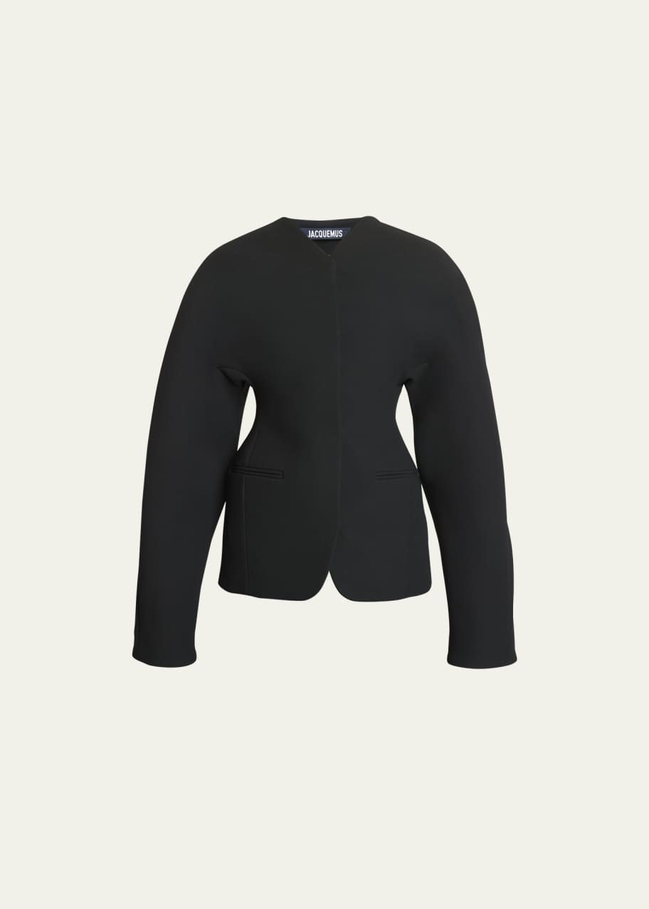 Image 1 of 1: La Veste Ovalo Tailored Overcoat