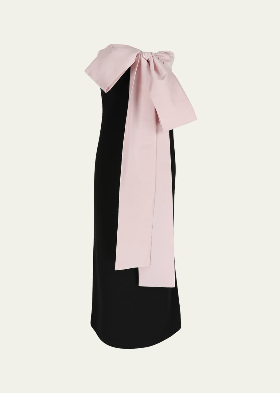 8apart Women Bernadette Strapless Bow Dress