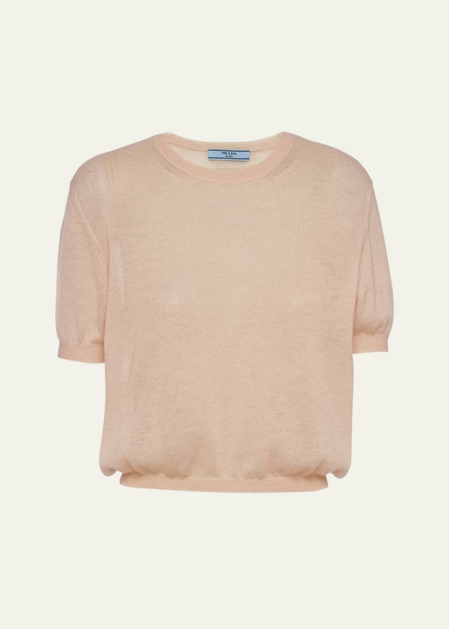 Image 1 of 1: Superfine Cashmere Knit Shirt