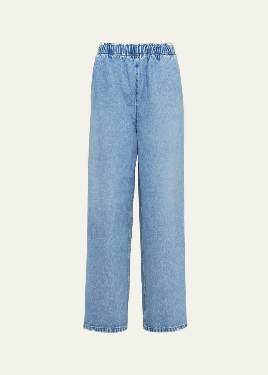 パンツ Prada 22ss denim pants vujade cmmawear Prada High Waisted Denim Pants - Bergdorf Goodman