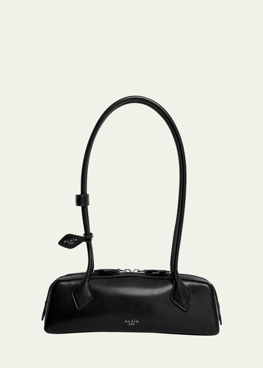 Image 1 of 1: Le Teckel Small Shoulder Bag in Leather