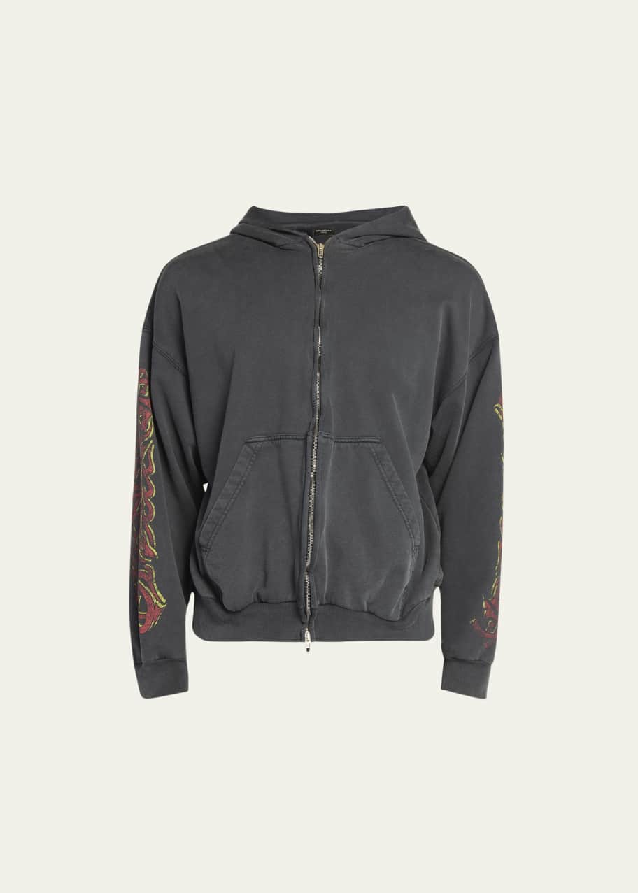 Balenciaga Offshore Zip Up Hoodie BALENCIAGA offshore zip up hoodie