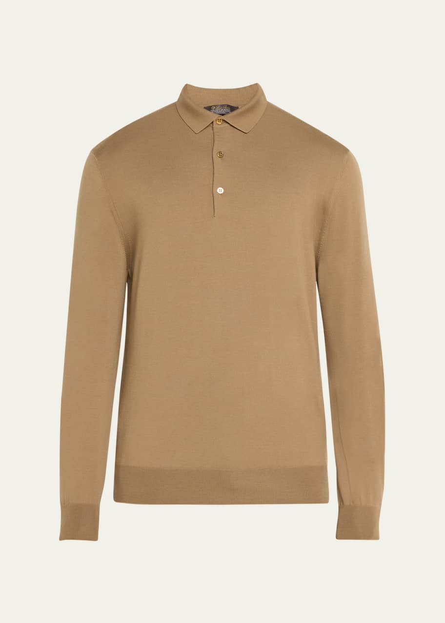 Image 1 of 1: Men's Gift Of Kings Wool Polo Sweater