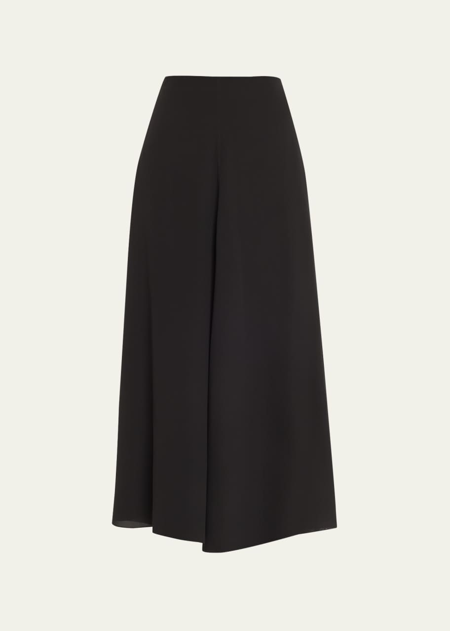 Image 1 of 1: x Atelier Jolie Mesh Godet A-Line Maxi Skirt
