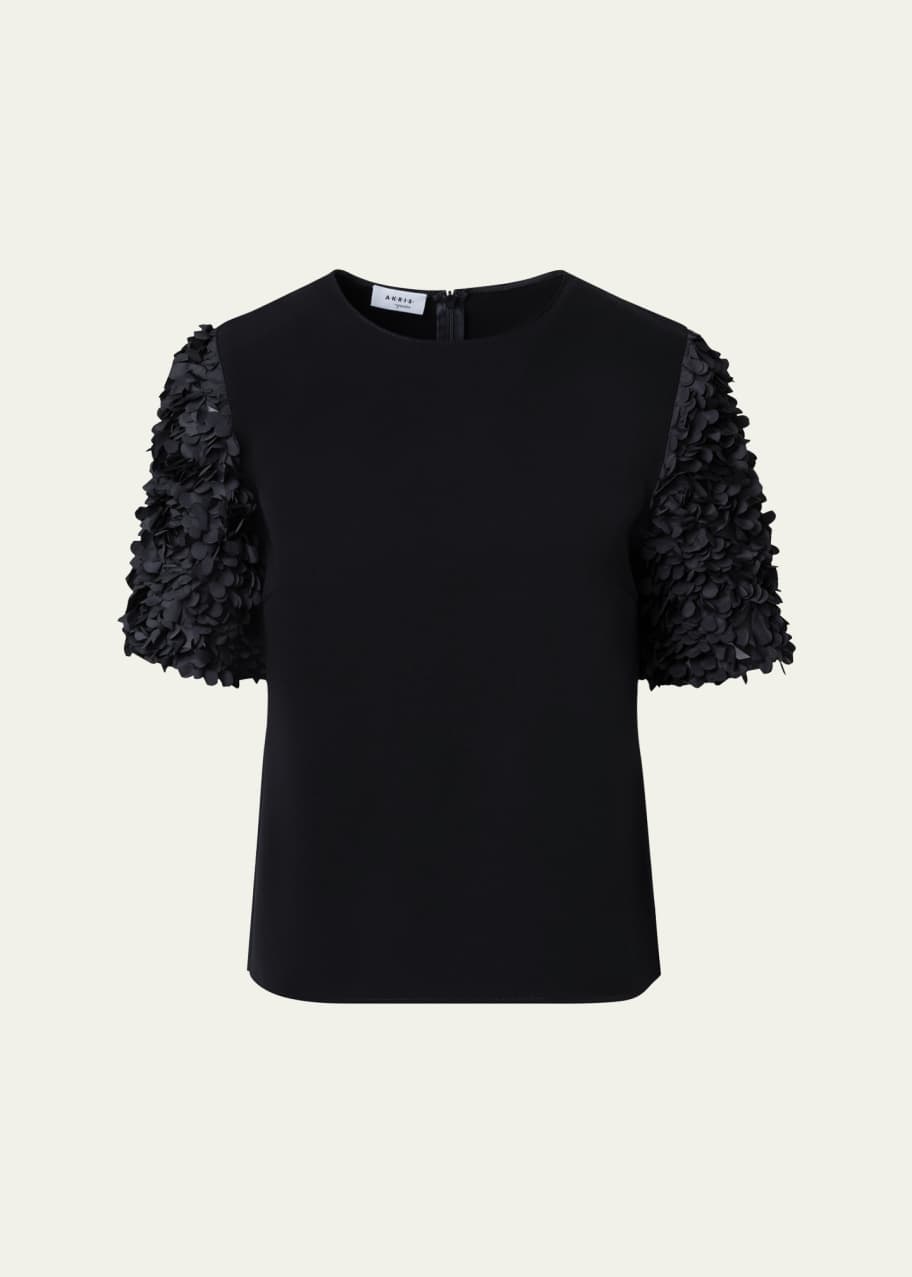 Image 1 of 1: 3D Lasercut Flakes Blouse
