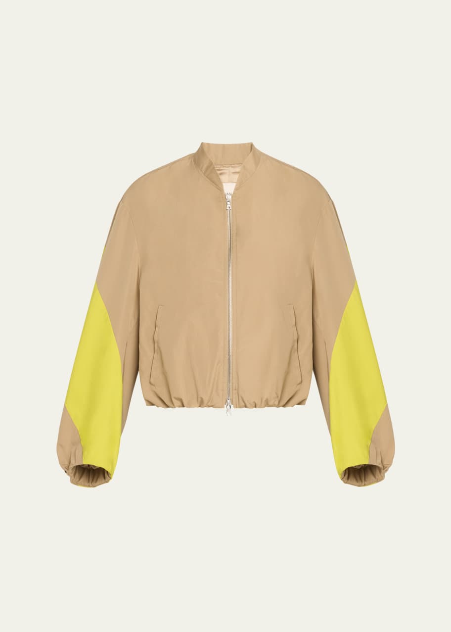 ジャケット・アウター DRIES VAN NOTEN Colorblocked bomber jkt Dries Van Noten - Colorblocked bomber jacket Dries Van Noten