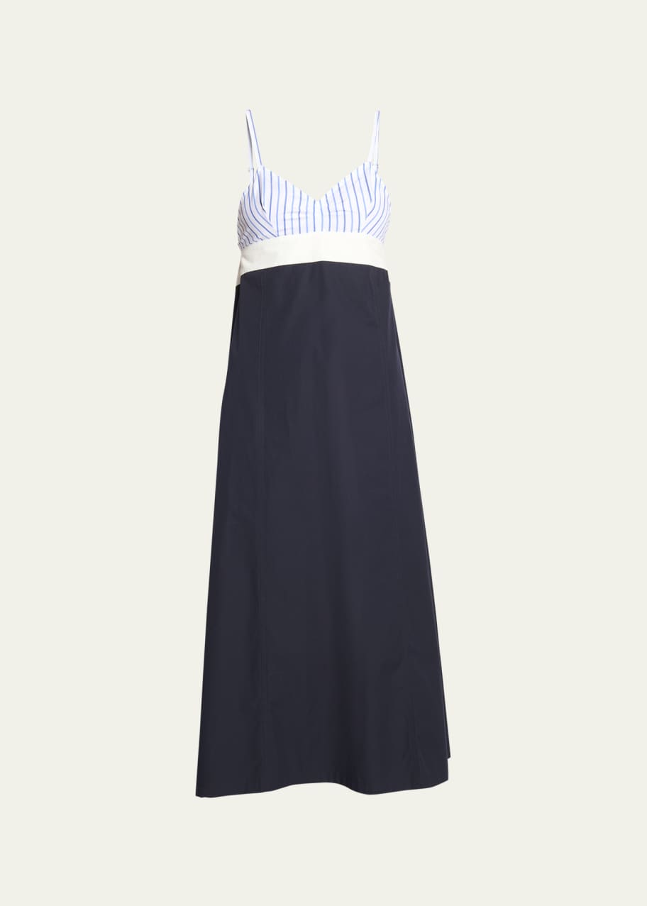 sachin and babi light blue dress Ashlyn Floral Lace Tied Strap Empire Waist Maxi Dress by Threaded Pear -  Green / S
