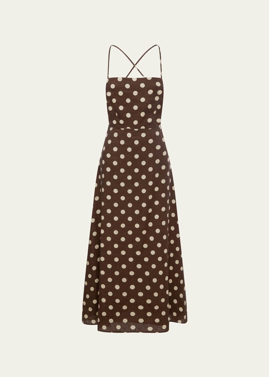 white christmas dresses Petal and Pup Women's Posse Midi Slip Dress main image 0
