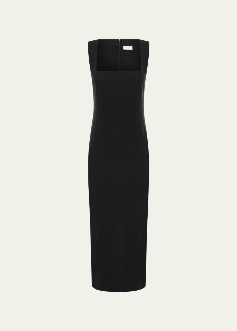 knee length dresses for ladies Alice Midi Dress Ivory – LepaBoutique main image 0