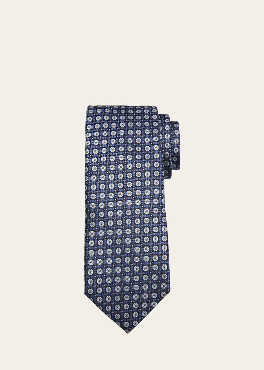 zegna floral tie