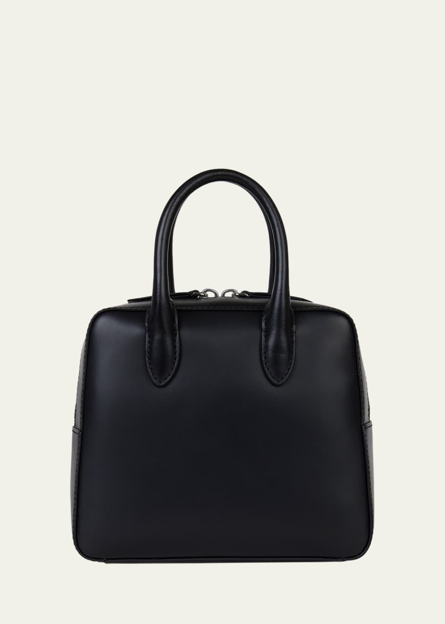 Image 1 of 1: The Flight Leather Top-Handle Bag