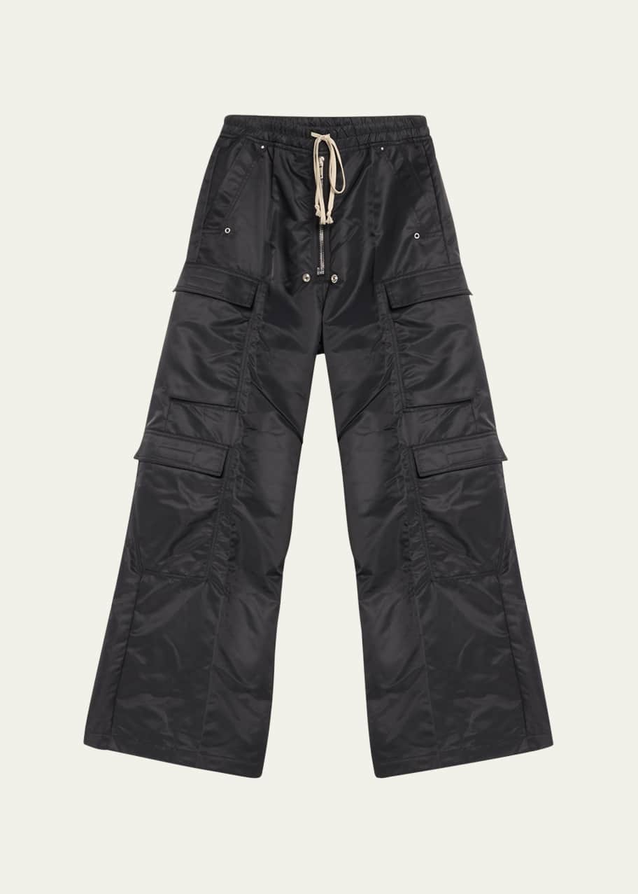 Image 1 of 1: Men's Nylon Double Cargo Jumbo Bela Pants