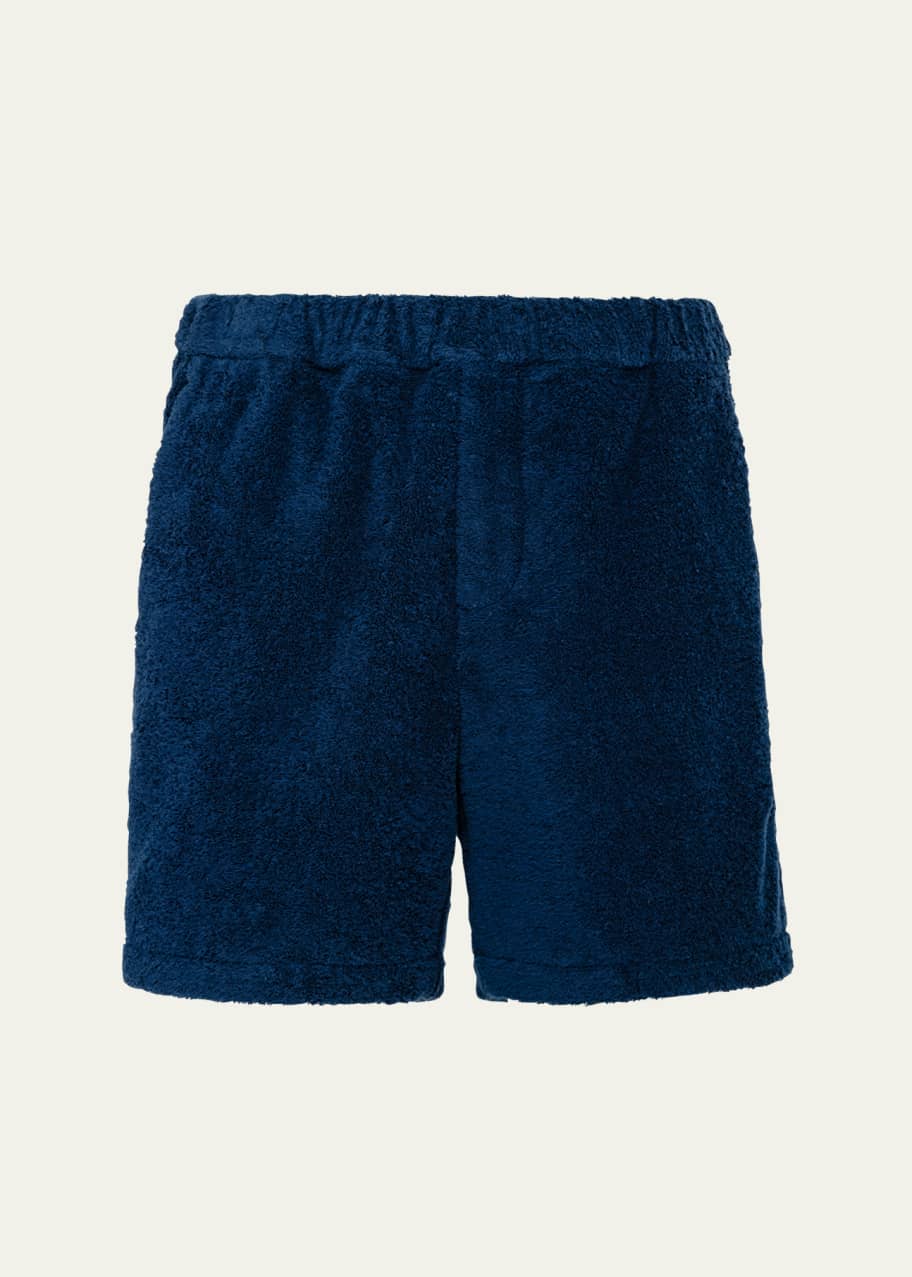 Prada Men's Cotton Terry Shorts Bergdorf Goodman