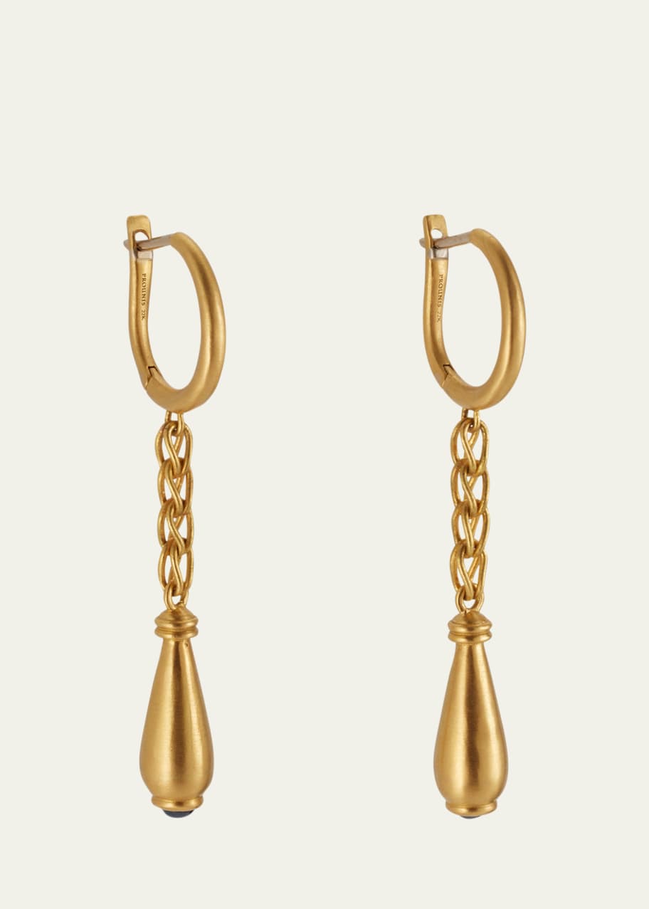 Image 1 of 1: Blue Sapphire Constantia Earrings