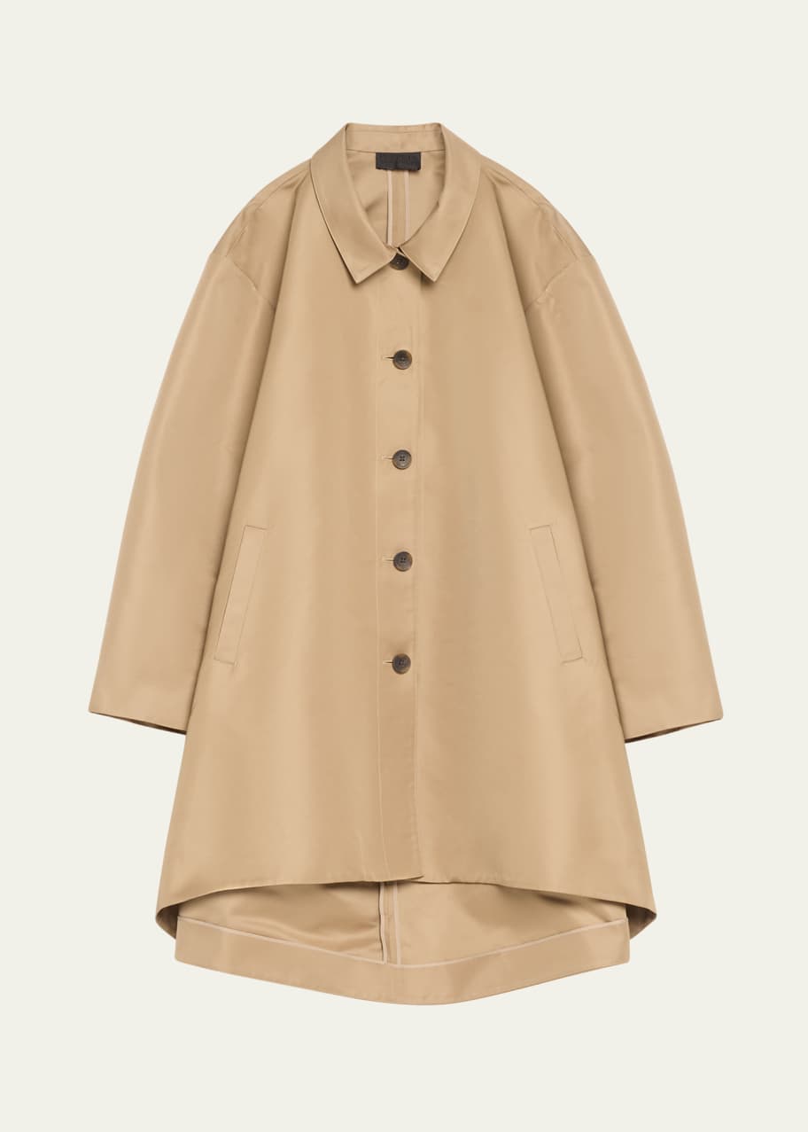 Image 1 of 1: Windblown Wide Button Front Coat