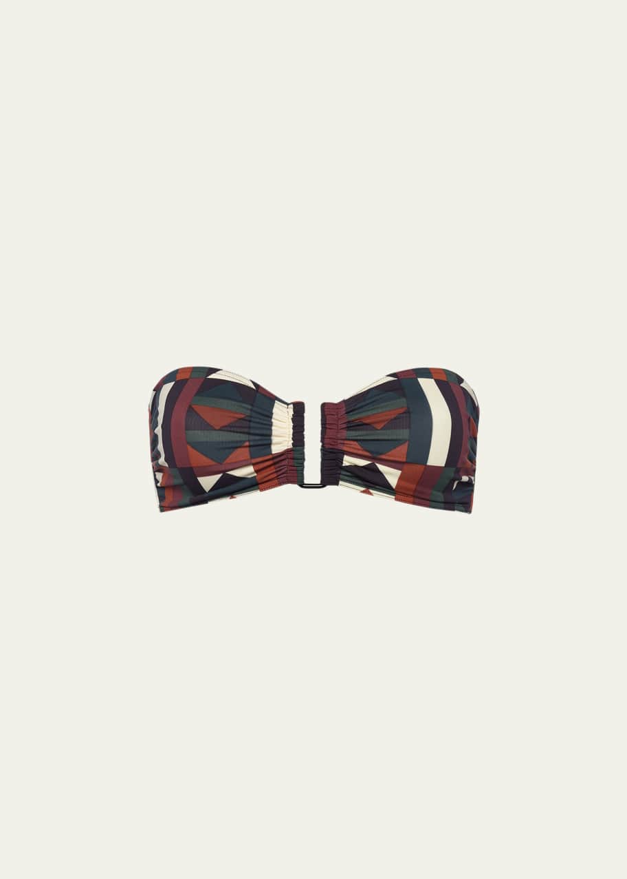 Image 1 of 1: Zoom Bandeau Bikini Top